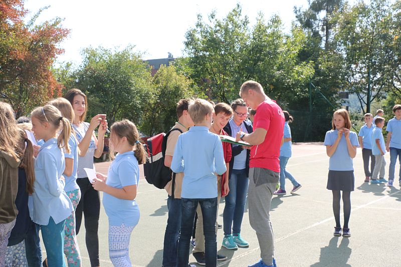 Klub sportowy Cracovia w naszej szkole - zdjęcie 2