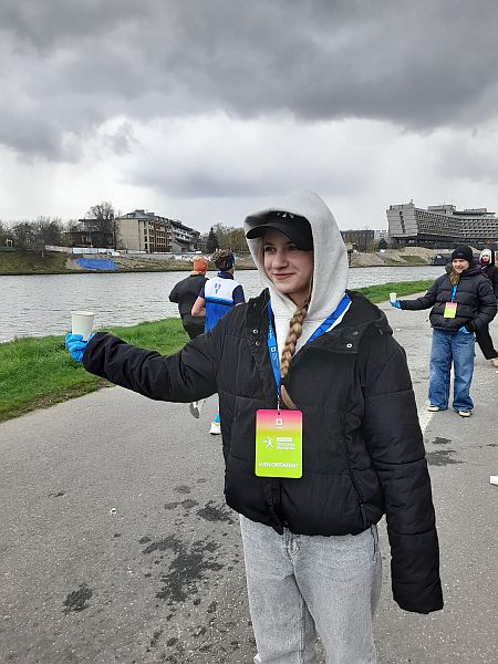 Nasi uczniowie bohaterami 22. Maratonu Cracovia! - zdjęcie 34