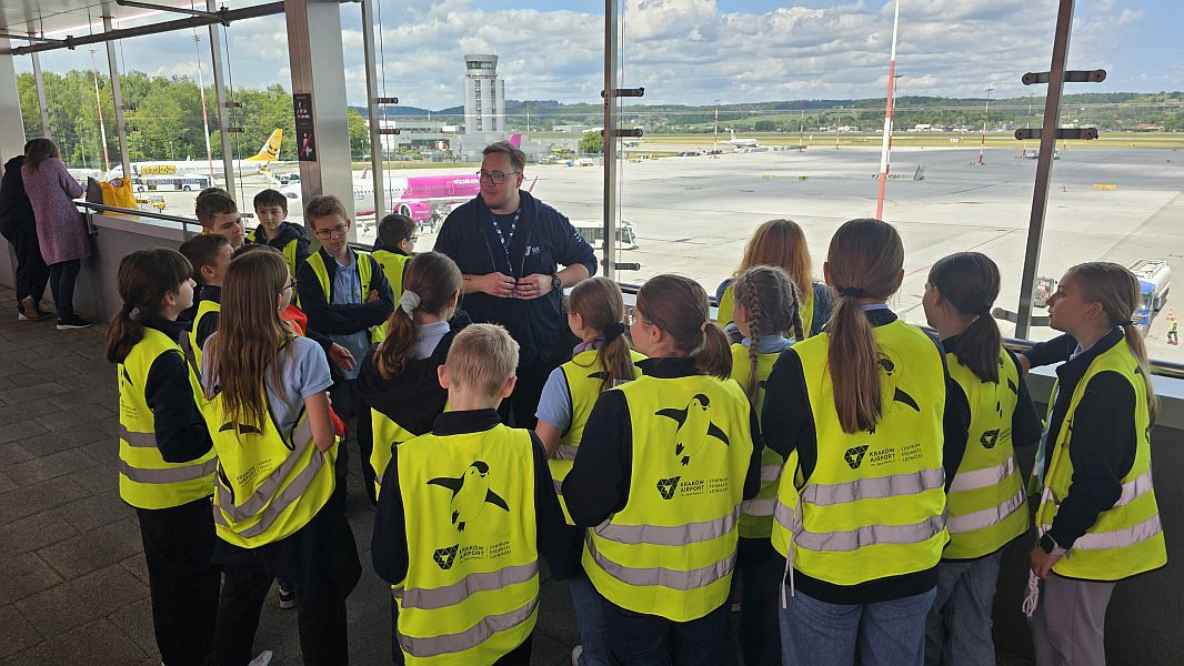 Wycieczka do Centrum Edukacji Lotniczej Kraków Airport 2025 - zdjęcie 40