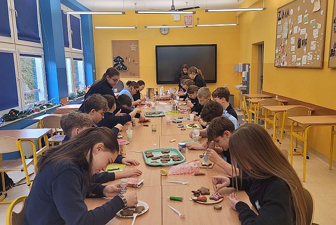 Grudniowe atrakcje w klasie 6 A