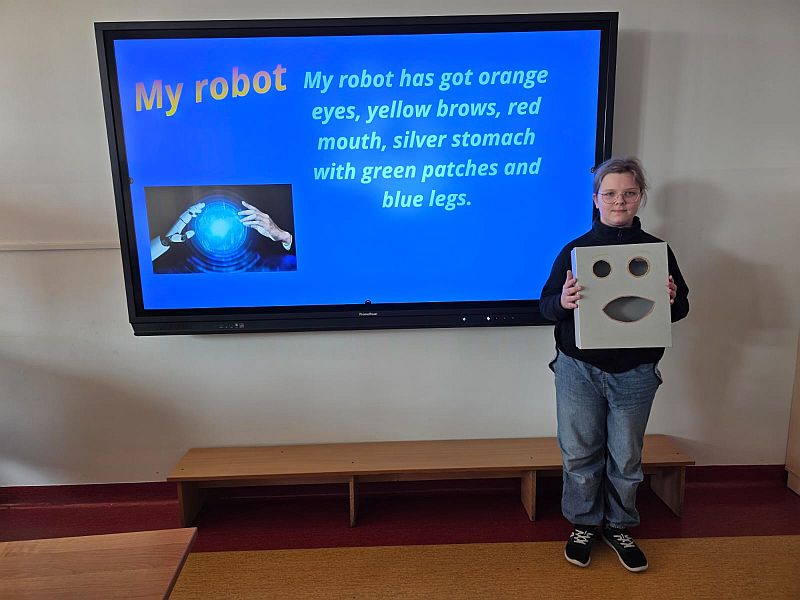 Projekt ''Robot'' w klasach czwartych - zdjęcie 15