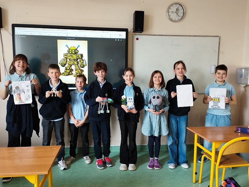 Projekt ''Robot'' w klasach czwartych - zdjęcie 29