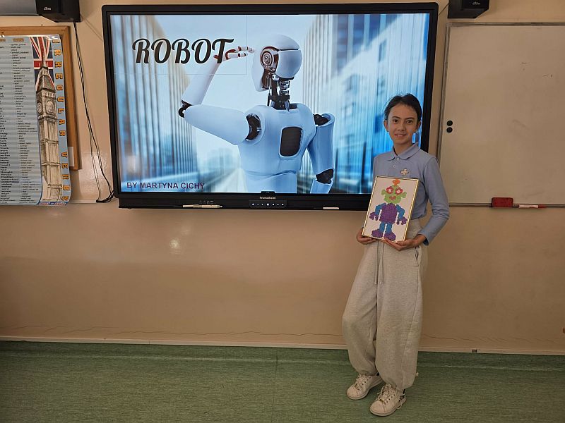 Projekt ''Robot'' w klasach czwartych - zdjęcie 33