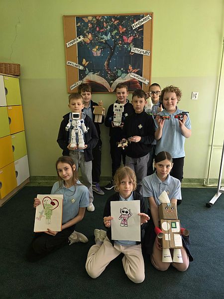 Projekt ''Robot'' w klasach czwartych - zdjęcie 38