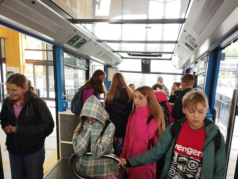 Siódme odwiedziny w naszej szkole uczniów z Francji - zdjęcie 27