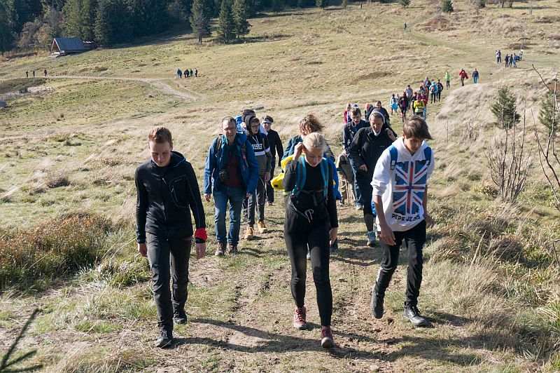 Drugie wyjście Koła Turystycznego – jesienna Hala Krupowa - zdjęcie 9