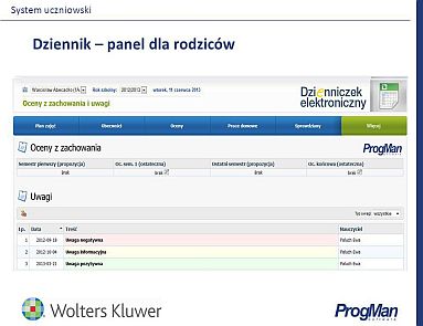 Dziennik elektroniczny - informacje