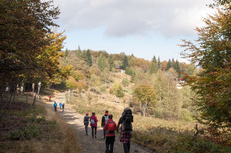 Szkolna wyprawa na Leskowiec 2015 - zdjęcie 7