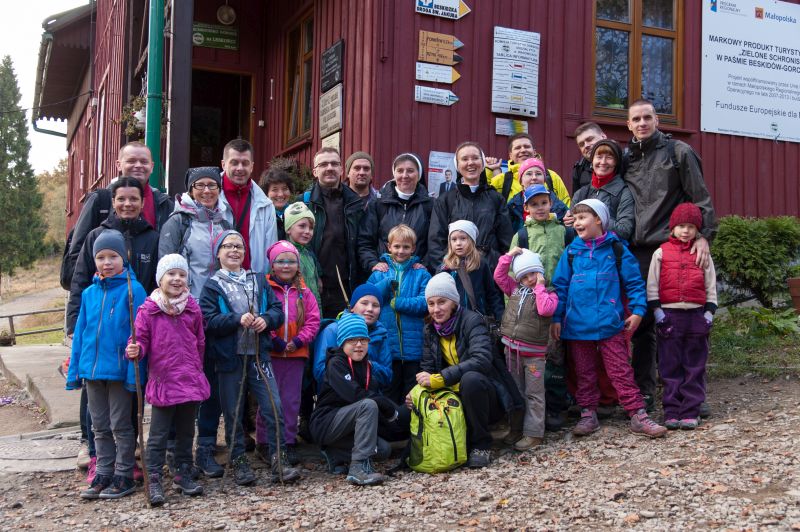 Szkolna wyprawa na Leskowiec 2015 - zdjęcie 10