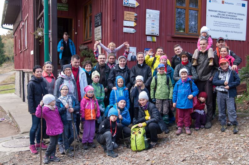 Szkolna wyprawa na Leskowiec 2015 - zdjęcie 11