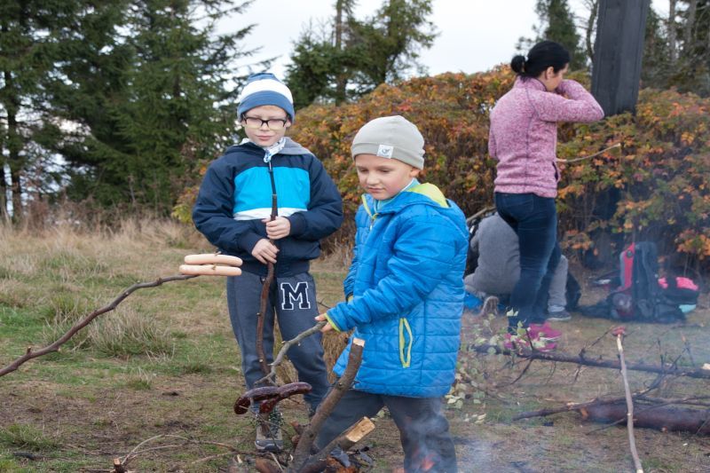 Szkolna wyprawa na Leskowiec 2015 - zdjęcie 12