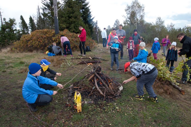 Szkolna wyprawa na Leskowiec 2015 - zdjęcie 2