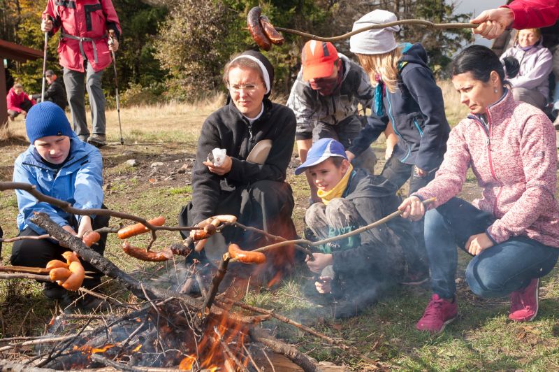 Szkolna wyprawa na Leskowiec 2015 - zdjęcie 4