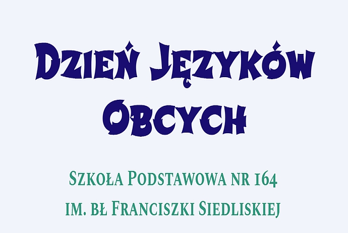 Europejski Dzień Języków Obcych 2021