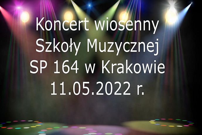 Koncert wiosenny Szkoły Muzycznej 2022