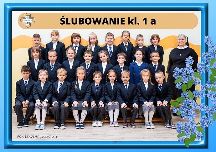 ŚLUBOWANIE KLASY 1A - ROK SZKOLNY 2022/2023