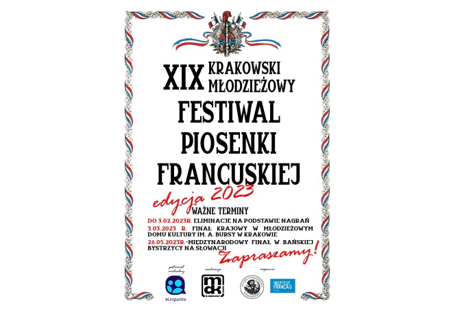 FESTIWAL PIOSENKI FRANCUSKIEJ 2023