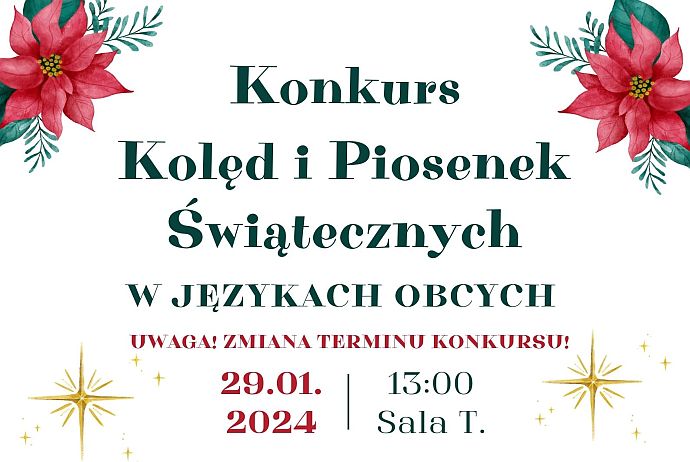 Konkurs Kolęd i Piosenek Świątecznych w językach obcych