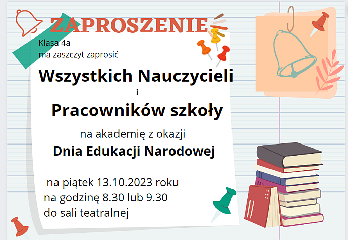 Dzień Edukacji Narodowej 2023