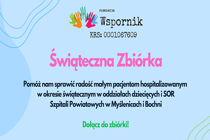 Zbiórka dla Szpitali Dziecięcych