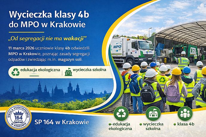 Wycieczka klasy 4b na warsztaty MPO w Krakowie 2026