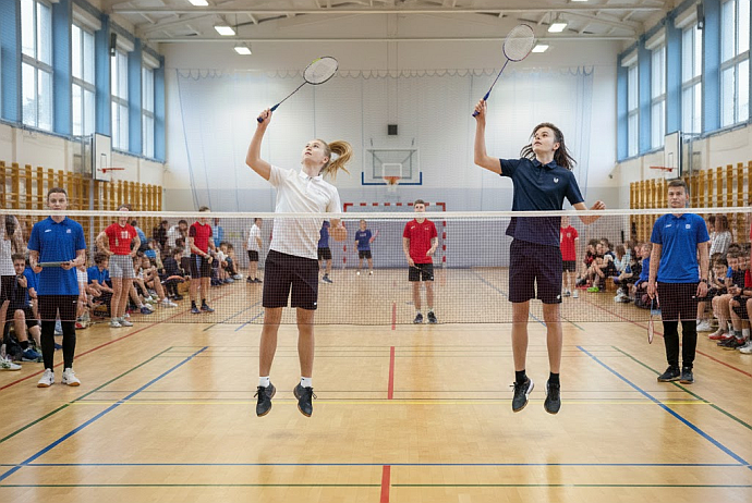 IGRZYSKA DZIECI W BADMINTONIE DRUŻYNOWYM 2025 – DZIEWCZĘTA.