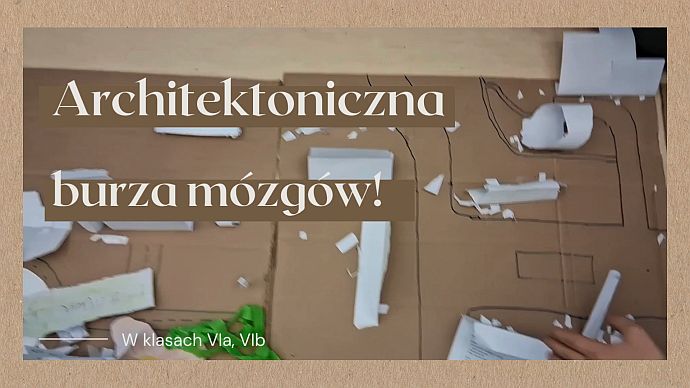 Lekcja architektury w klasach 6a i 6b – ''Miasto na pustyni''