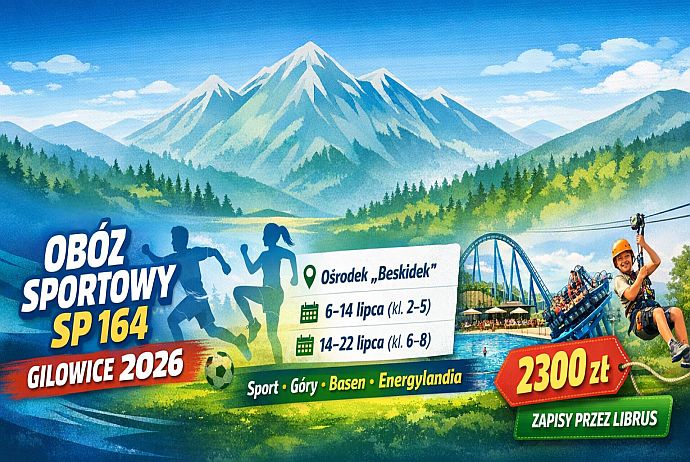 OBÓZ SPORTOWY SP 164 GILOWICE 2026