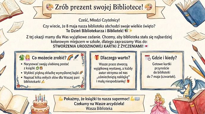 Zrób prezent swojej Bibliotece!