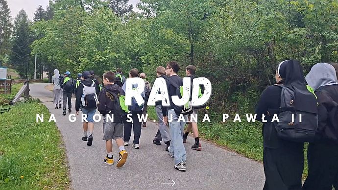 Szkolny Rajd na Groń Jana Pawła II za nami!