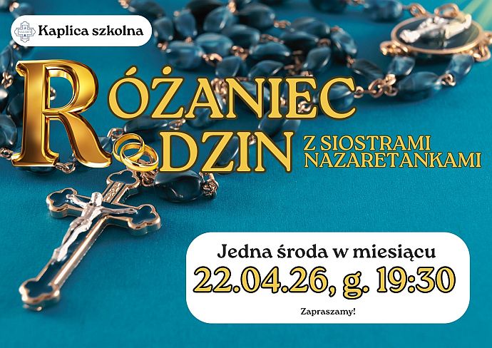 Zapraszamy na Różaniec Rodzin z Siostrami Nazaretankami!