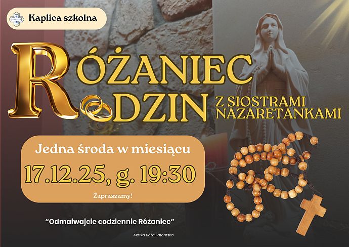 Różaniec Rodzin z Siostrami Nazaretankami 17.12.2025 r.