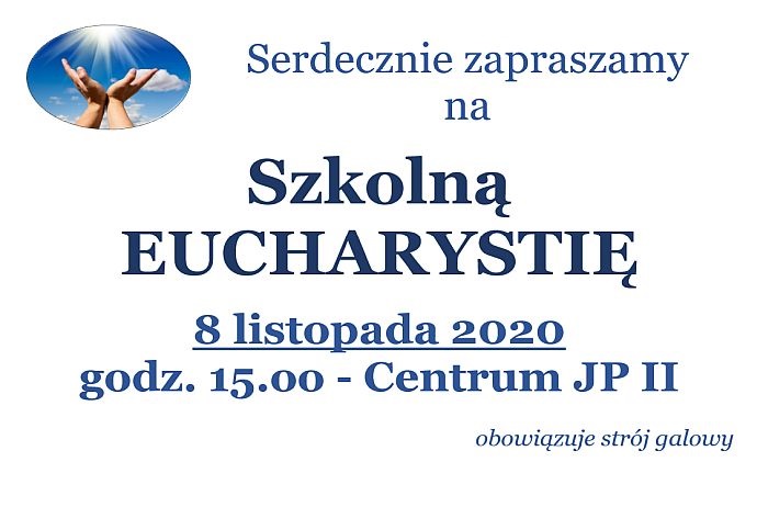 Szkolna Eucharystia 08 XI