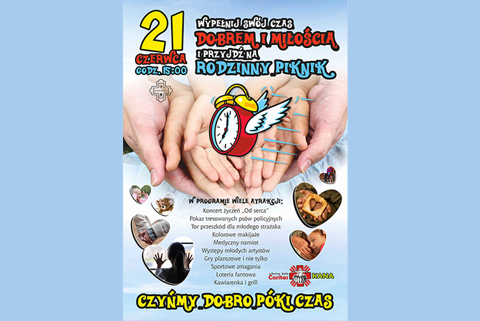 Czyńmy dobro póki czas - Rodzinny Piknik w Zespole Szkół Nazaretanek