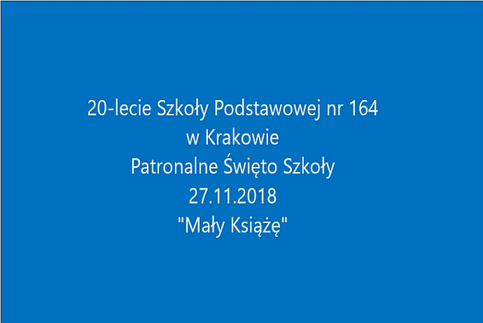 Święto Szkoły 2018